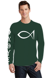 Greek Big Fish Long Sleeve T-Shirt