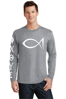 Greek Big Fish Long Sleeve T-Shirt