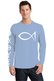 Greek Big Fish Long Sleeve T-Shirt